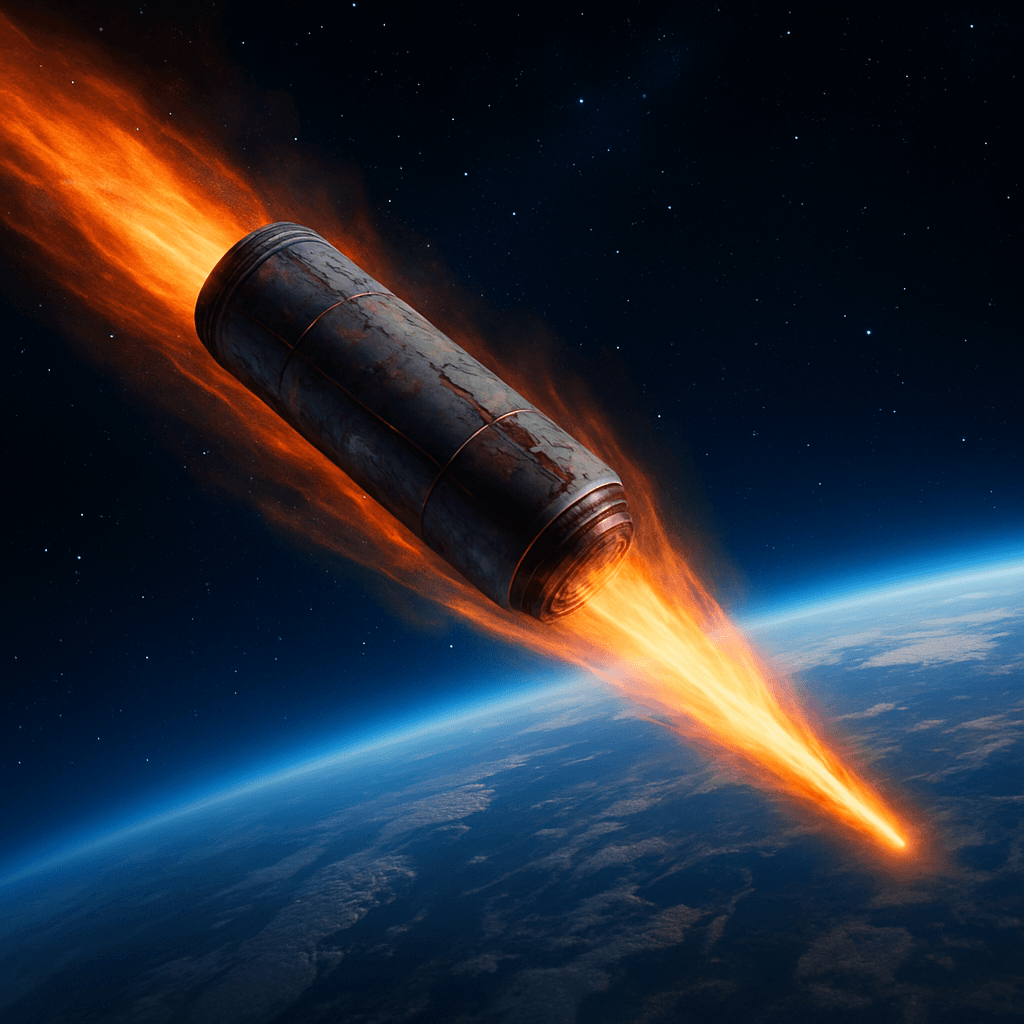 KSA warns over potential space debris re-entry this weekend