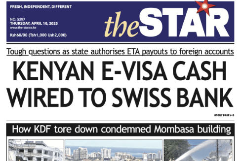 News Brief: Kenyan e-visa cash wired to Swiss bank