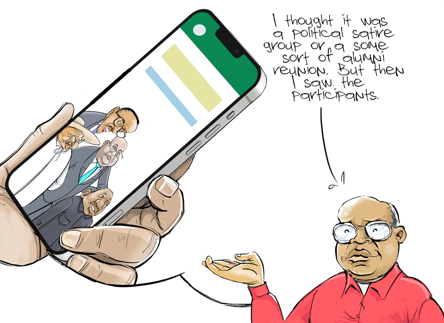 My accidental WhatsApp chat with African leaders