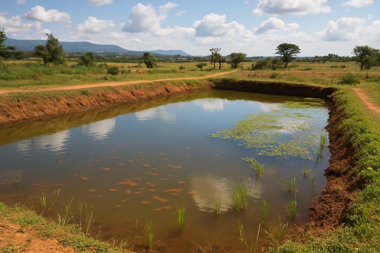 Woman drowns in fishpond in suspected suicide