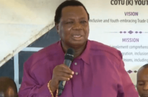 Atwoli: I'll soon leave Cotu