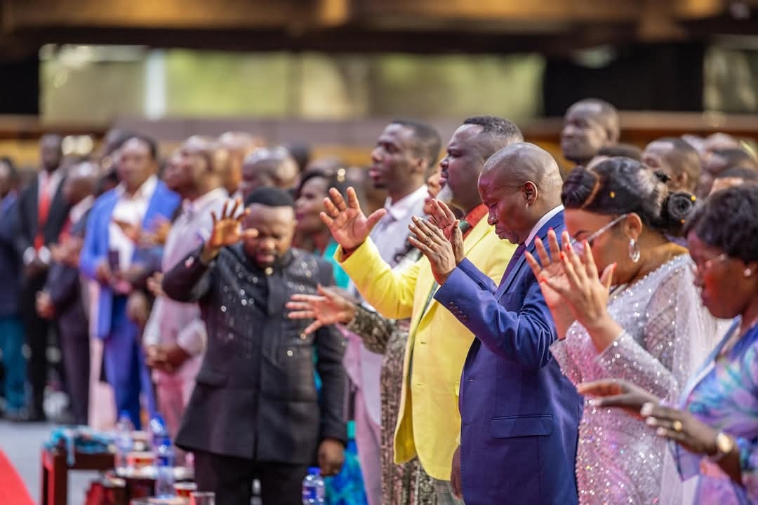 [PHOTOS] Kindiki joins pastors at Africa Revival meet