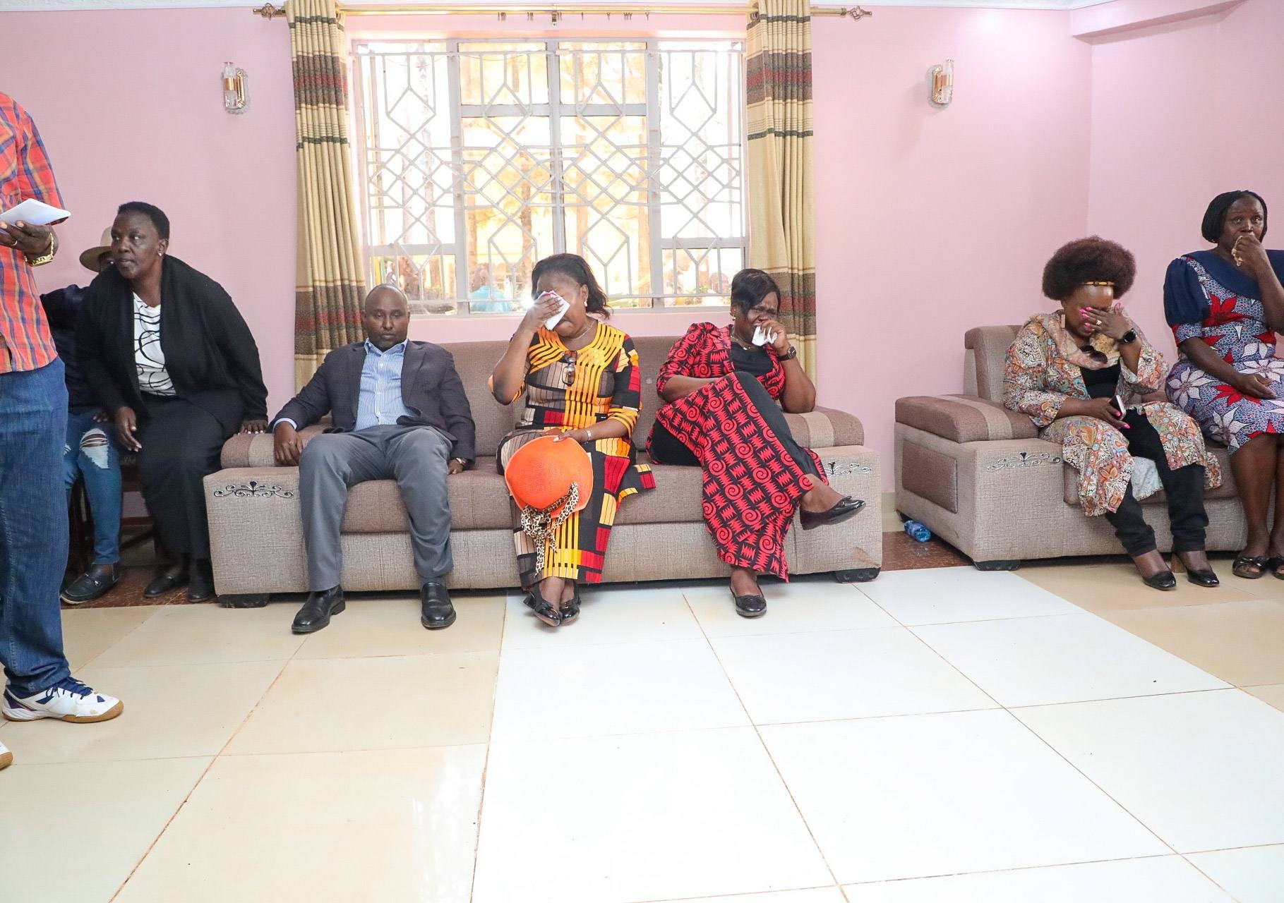 [PHOTOS] Tears as ODM leaders visit Were's rural home