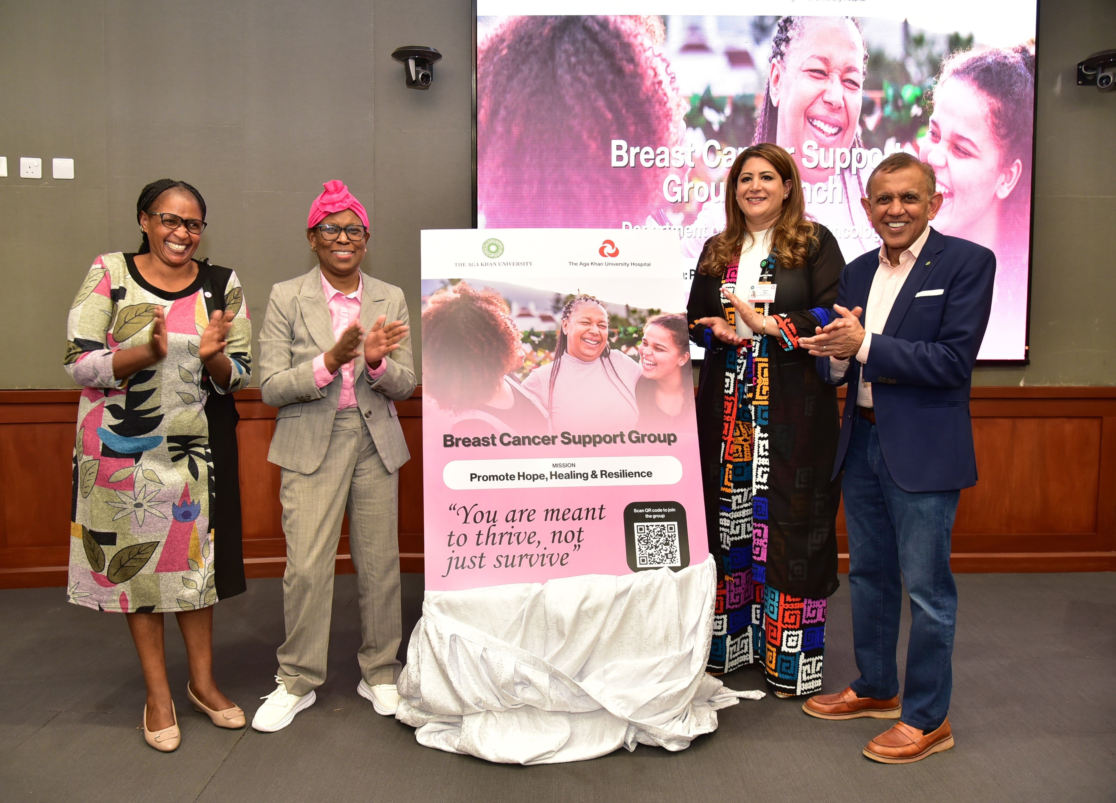 Breast cancer support group launched at Aga Khan University Hospital