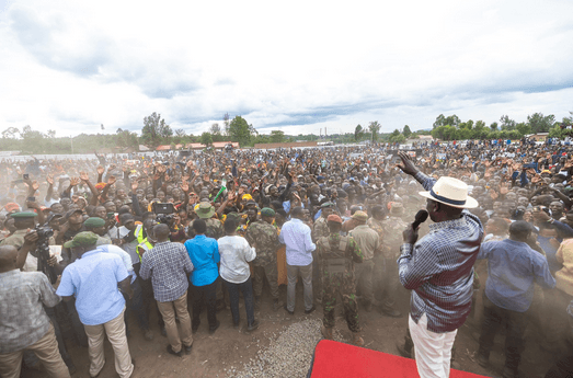 Suspects arrested over Ruto shoe incident are Gen-Zs