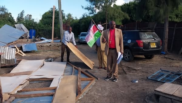 Outrage as church demolished in broad daylight in Ruai