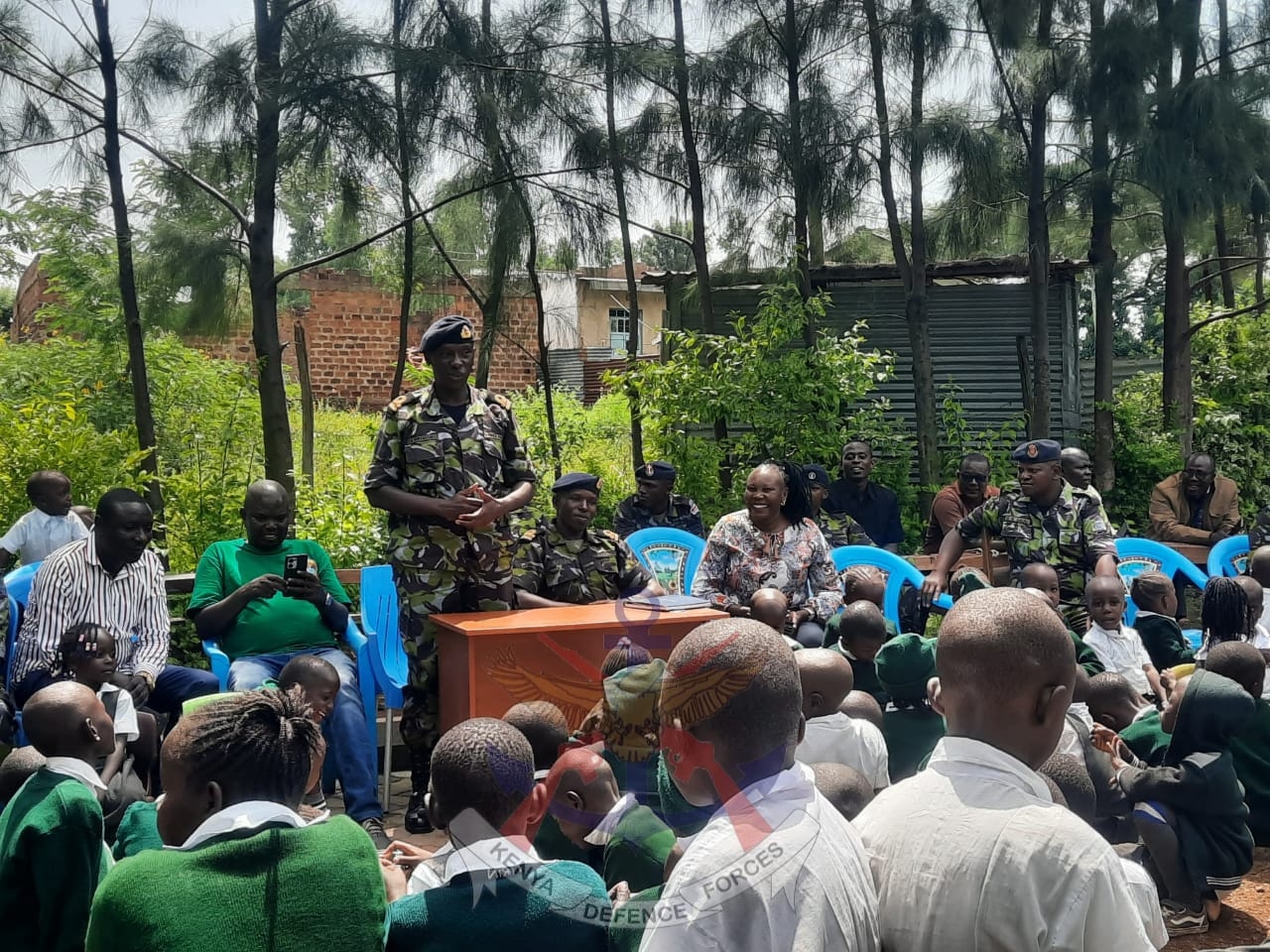 KDF engages in outreach initiative across Homa Bay