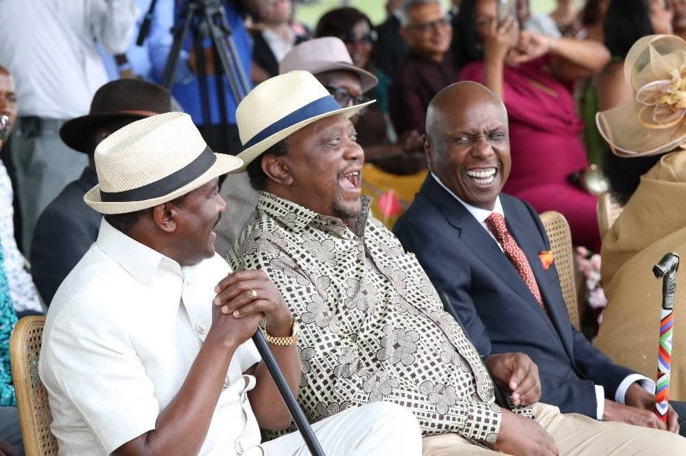 Uhuru, Kalonzo attend wedding of Gideon Moi’s son