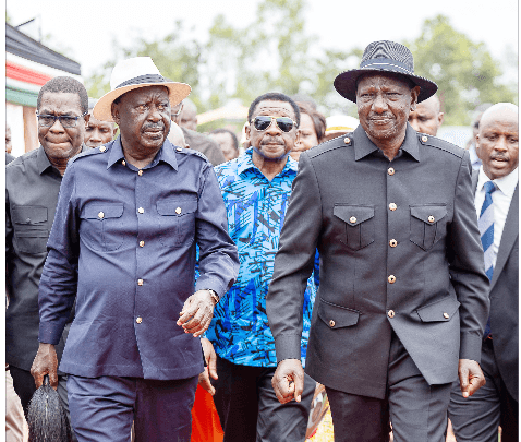 Ruto, Raila in first joint Nyanza tour after ODM-UDA partnership