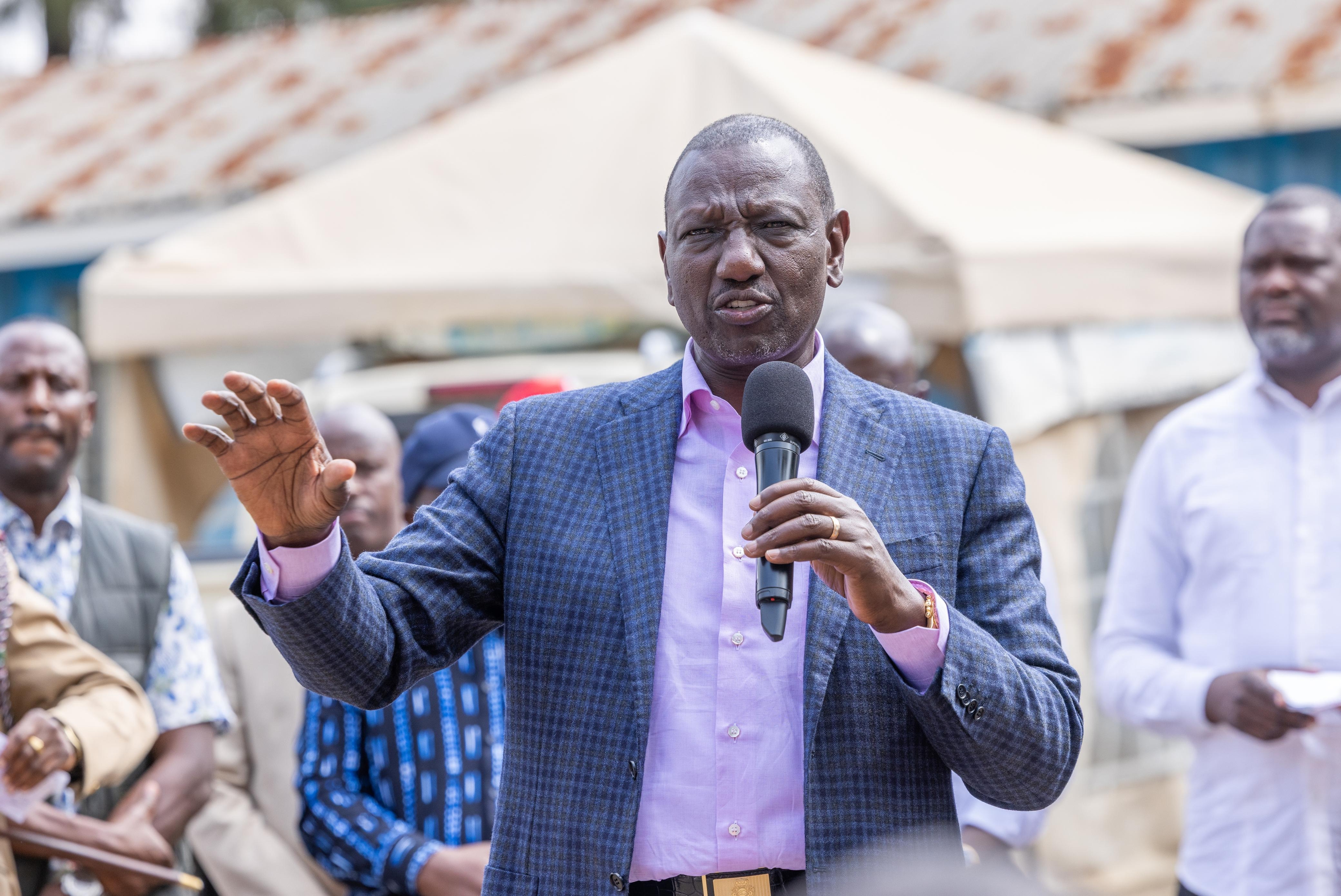 Ruto: We'll allocate Sh500 million to fix illegal power connection