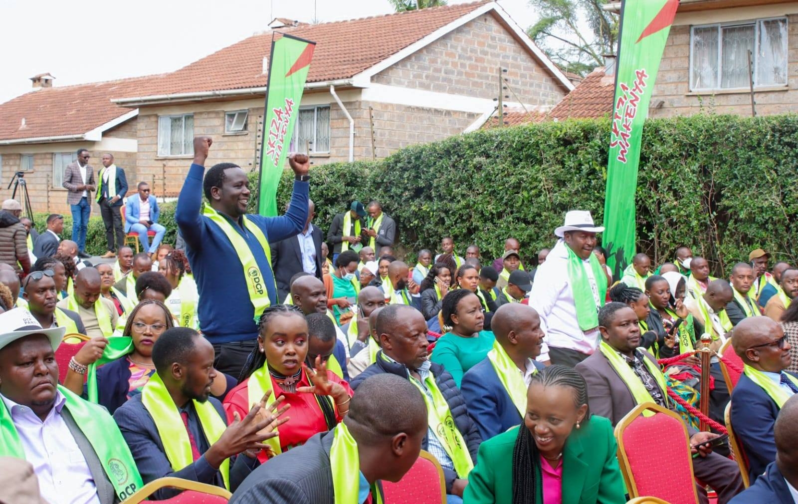 Okoa payslip! Gachagua’s DCP party songs