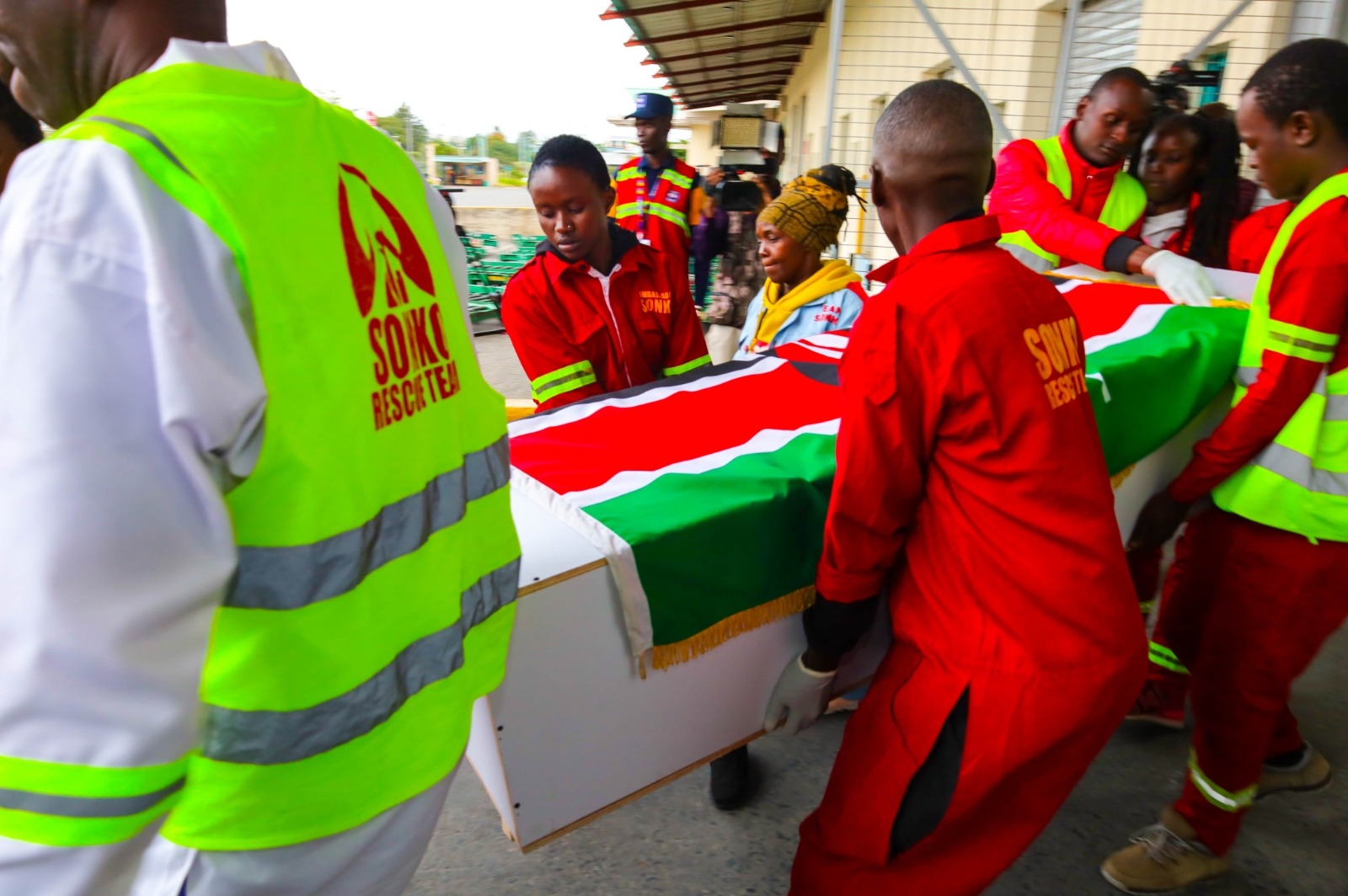 Somber mood as body of Kenyan killed in UAE fire arrives