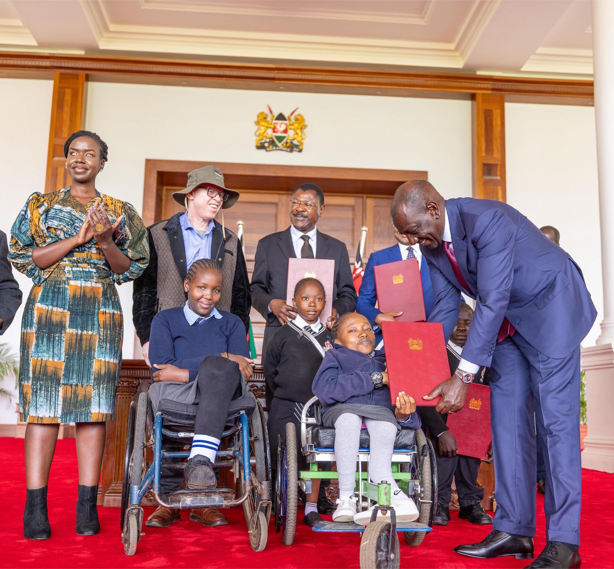 [PHOTOS] Ruto assents to Persons with Disabilities Bill 2025