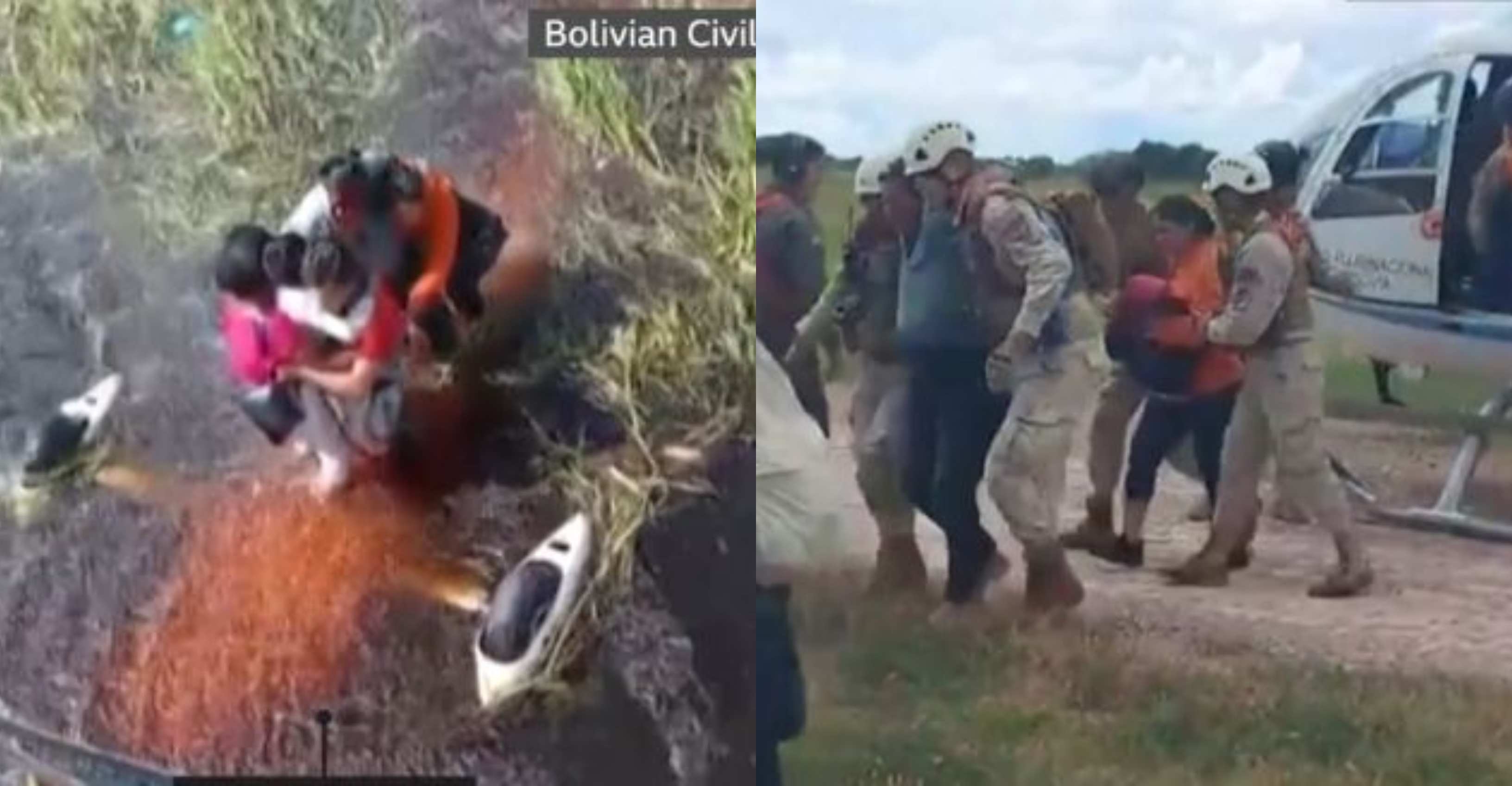 Five people survive 36 hours in alligator-infested swamp