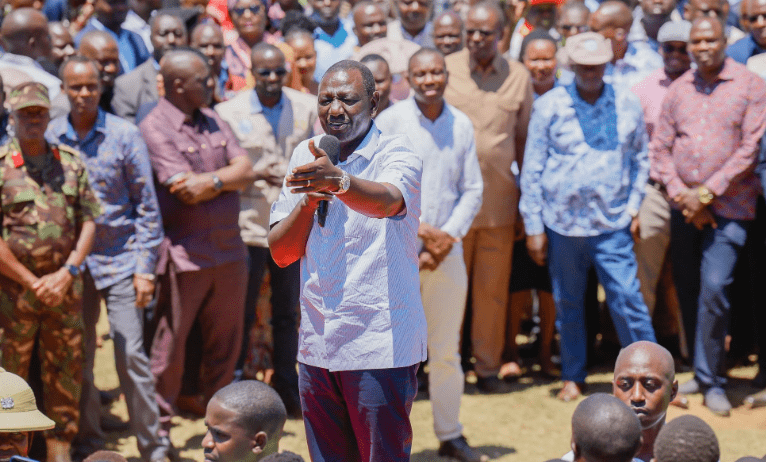 Ruto begins Nyanza tour ahead of Madaraka day