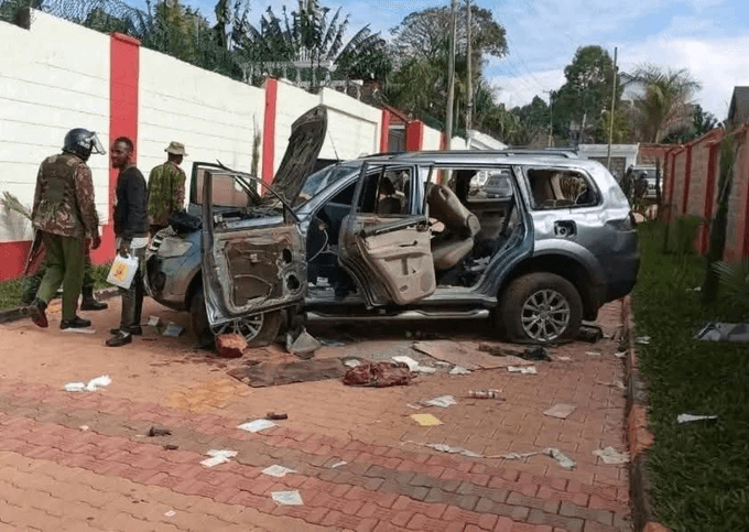 Vehicles damaged as EACC raid Natembeya home turns chaotic