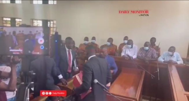 Besigye lawyers walk out of court over Karua absence