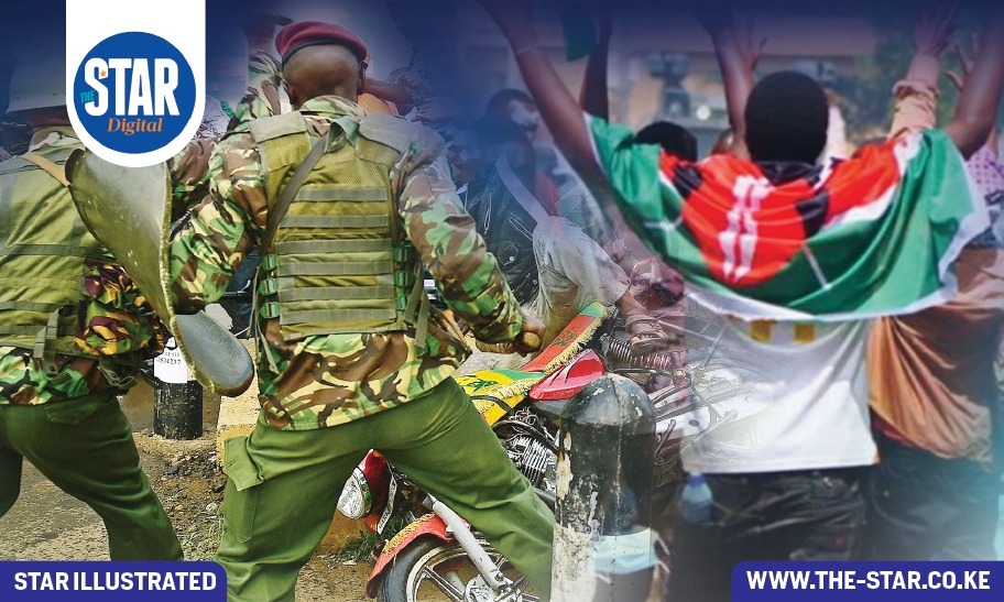 Kenyans with a strained relationship with the police