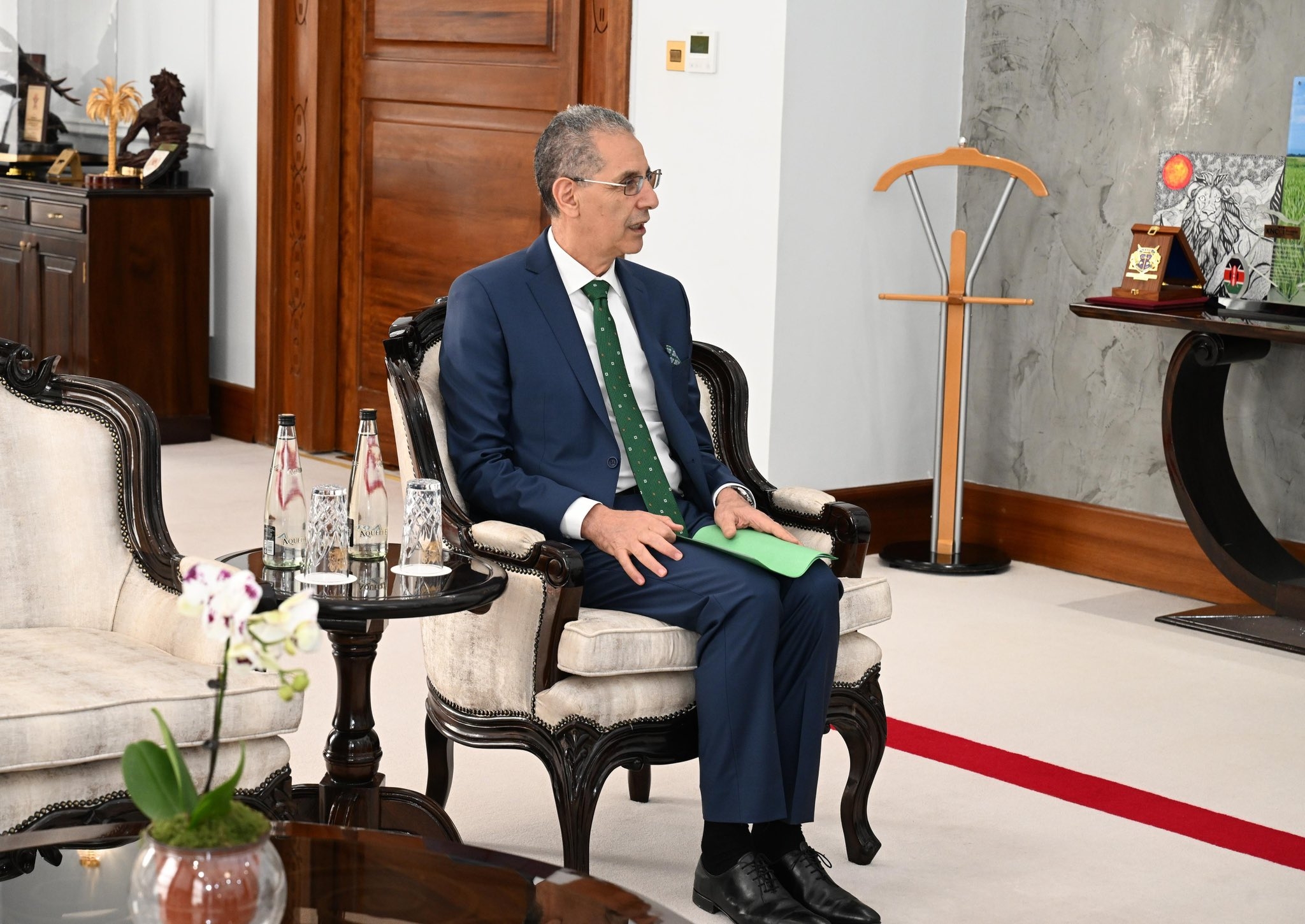 Kenya bids farewell to ambassador Boumedine Mahi