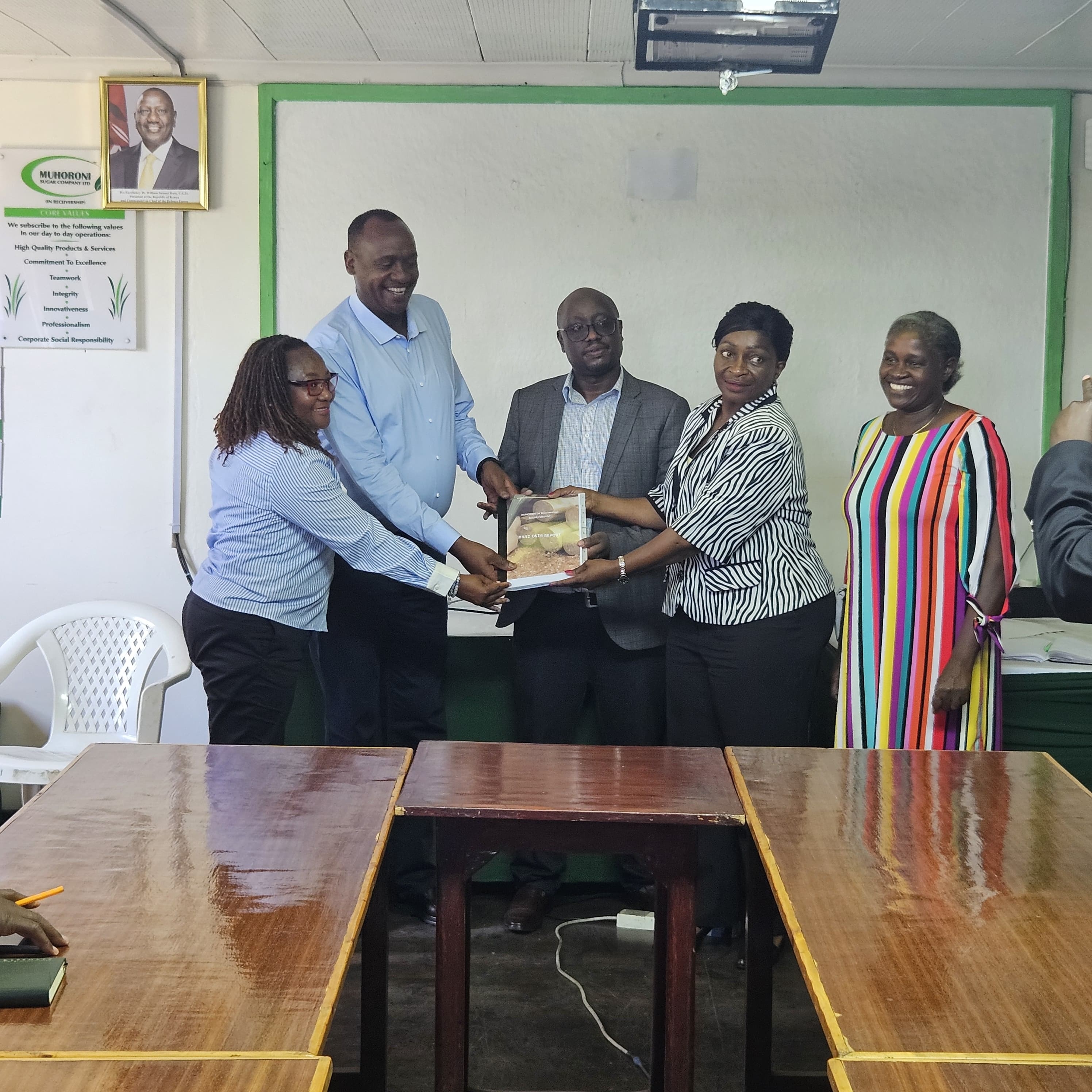West Valley Sugar company formally takes over Muhoroni Sugar
