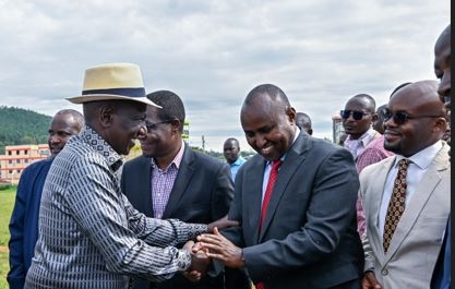 [PHOTOS] Ruto arrives in Migori for 3-day tour