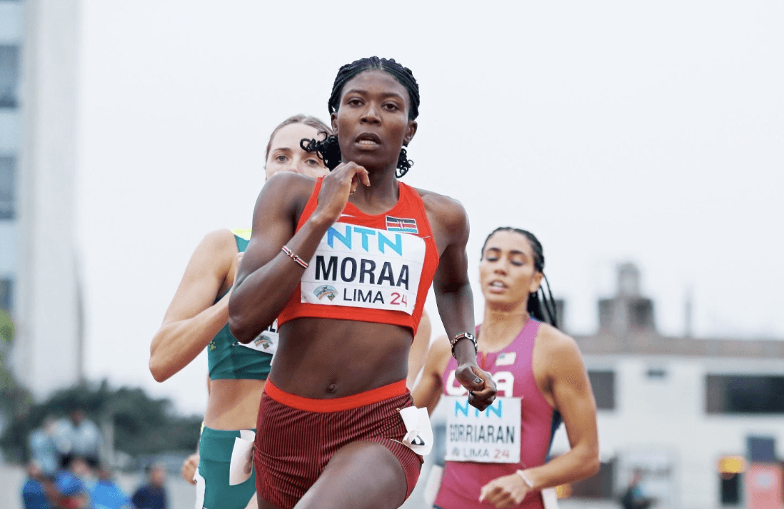Kip Keino Classic: Moraa storms to 800m championships qualifying mark