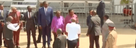 Ruto arrives at Uhuru Gardens for Labour Day fete