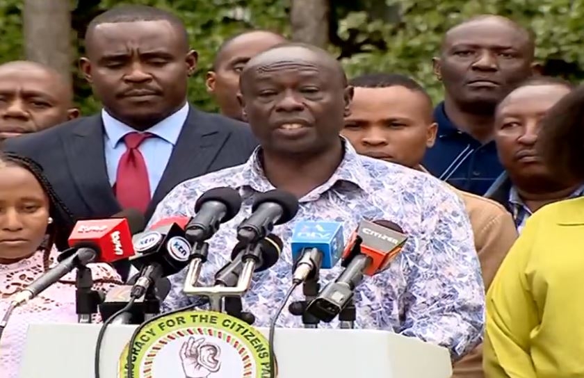 Gachagua: Come, arrest me if I've committed a crime