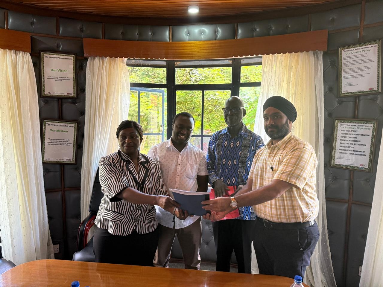 Kibos Sugar officially takes over Chemelil sugar company