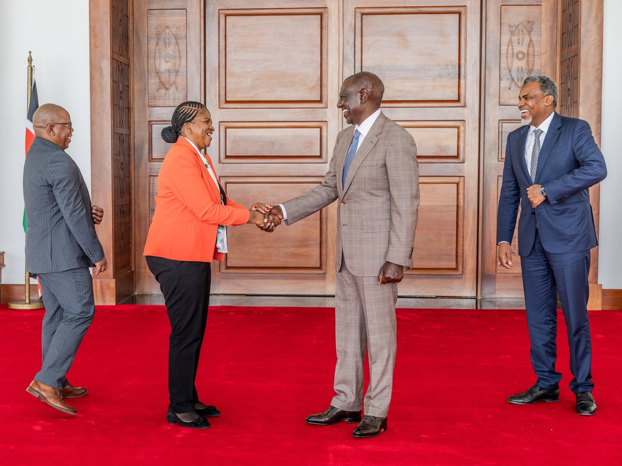 [PHOTOS] Ruto meets South Africa's Director-General of State Security Agency