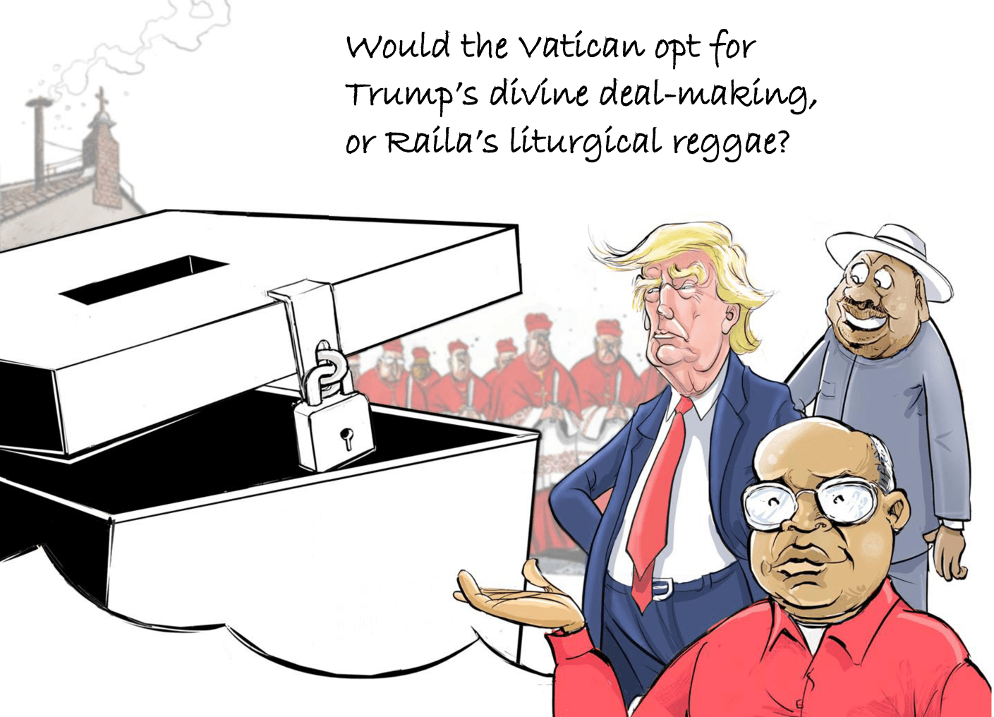 Trump vs Raila: The battle for the papal throne
