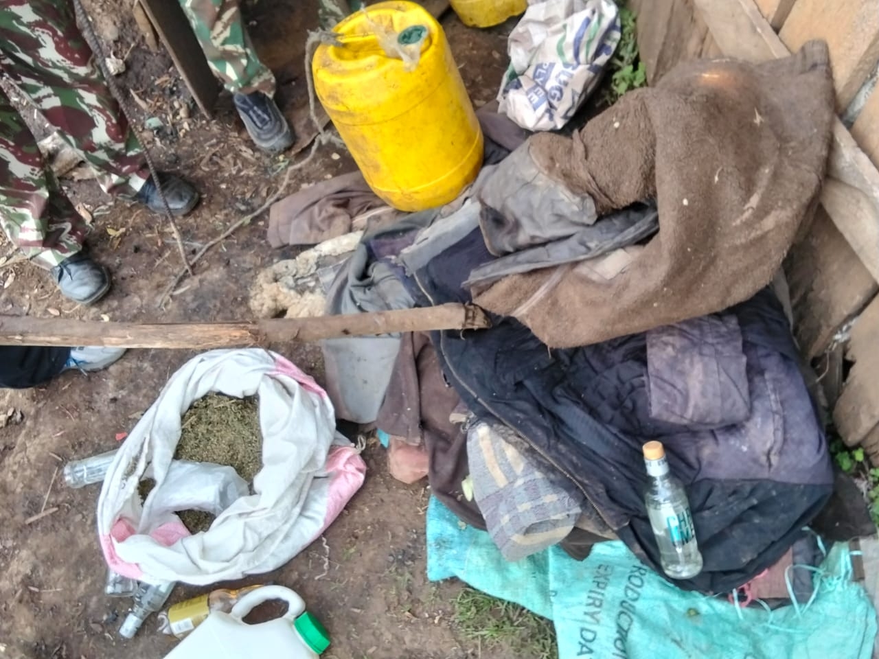 Nacada raids Narok hotspots, destroys 5,000 litres of illicit brew
