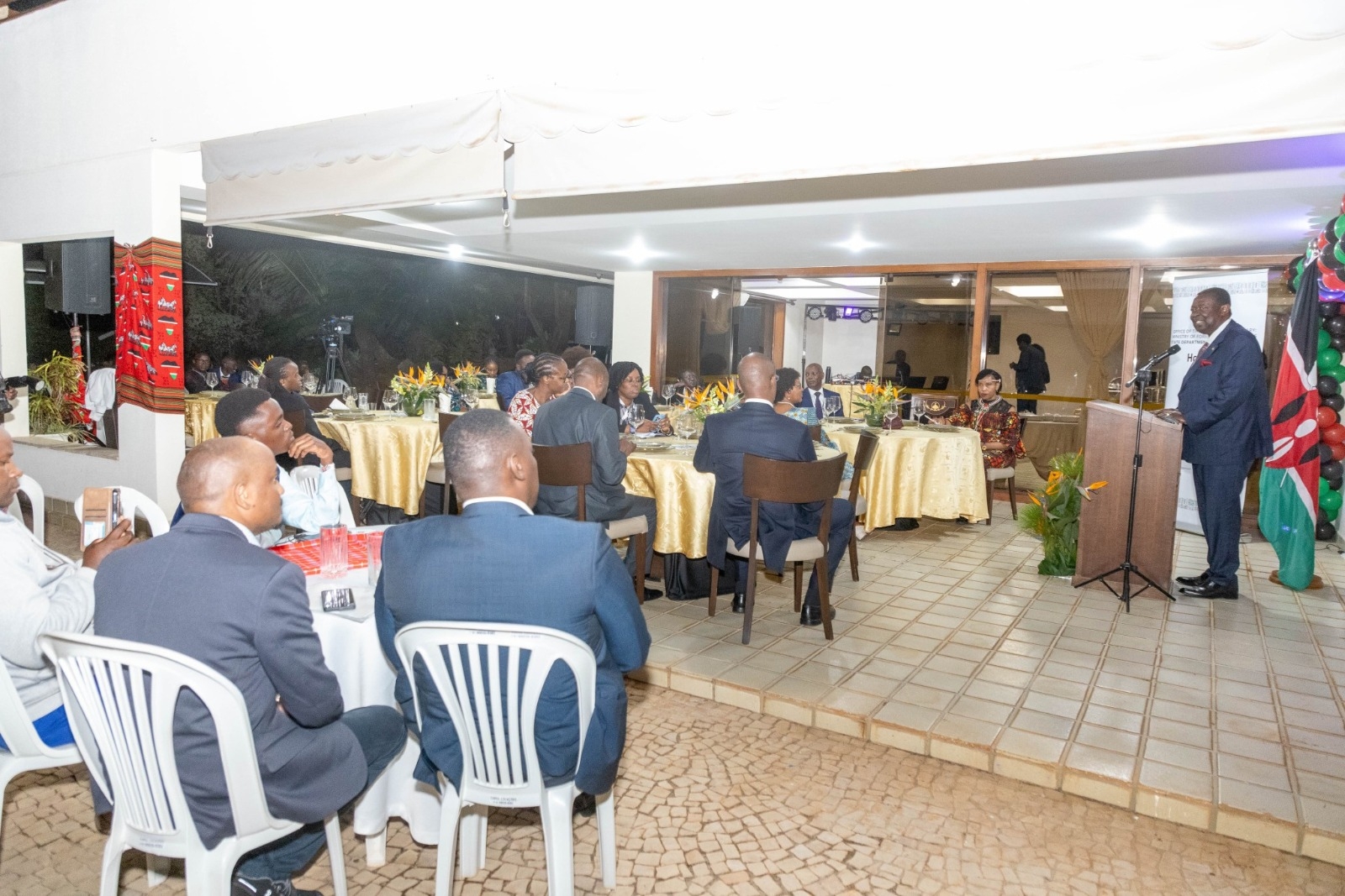 [PHOTO] Mudavadi meets Kenyans in Brazil, pledges support for diaspora investment