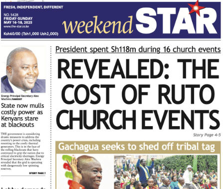 Brief: Revealed - Cost of Ruto church events