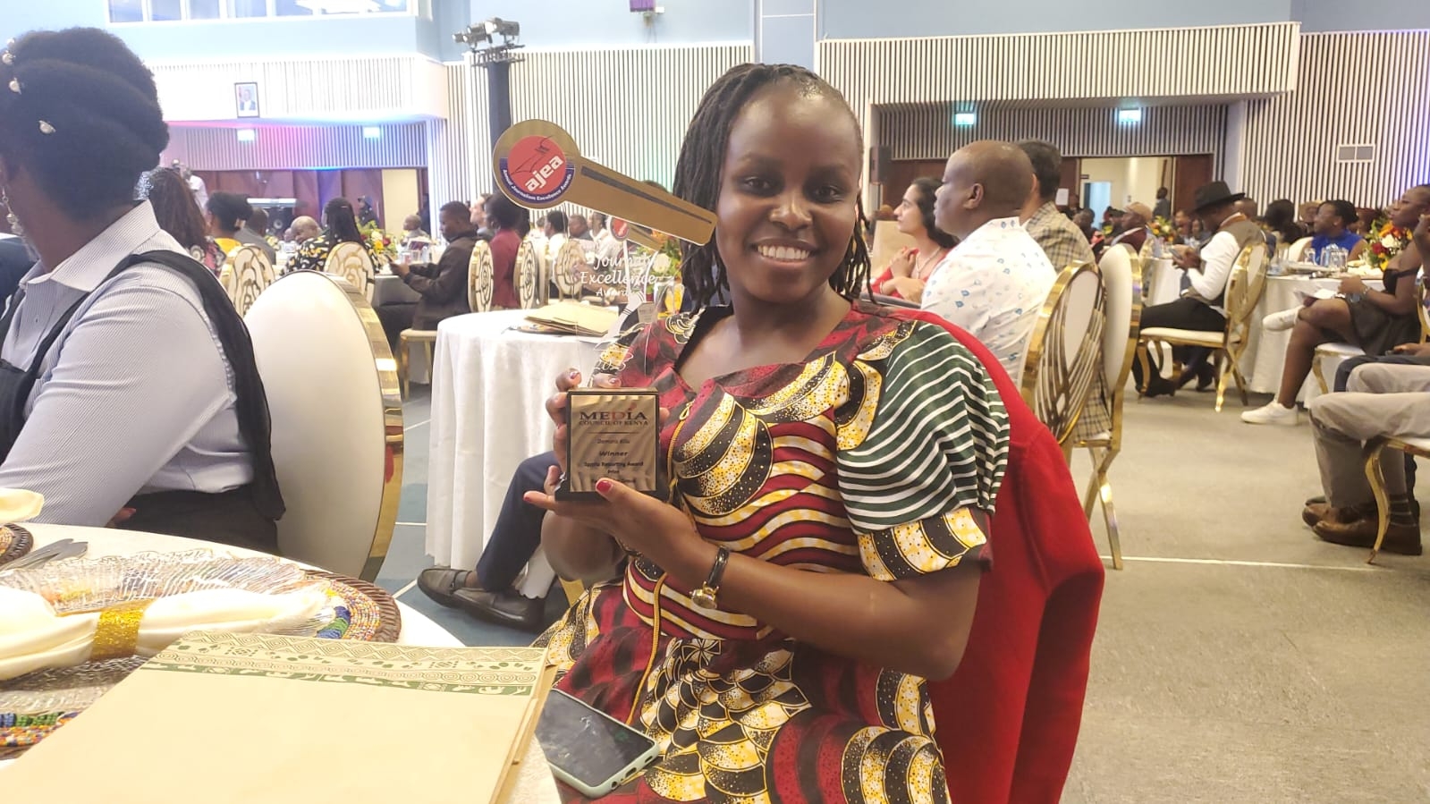 Radio Africa's Damaris Kiilu wins AJEA Award