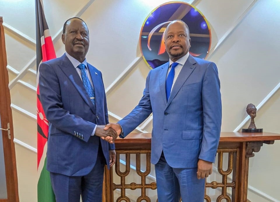 Kagwe briefs Raila on gains in agriculture sector