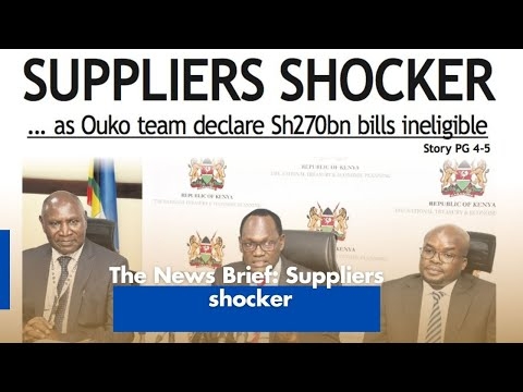 The News Brief: Suppliers shocker