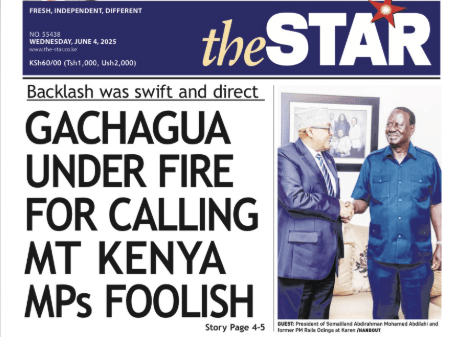 Briefs: Gachagua under fire for calling MPs foolish