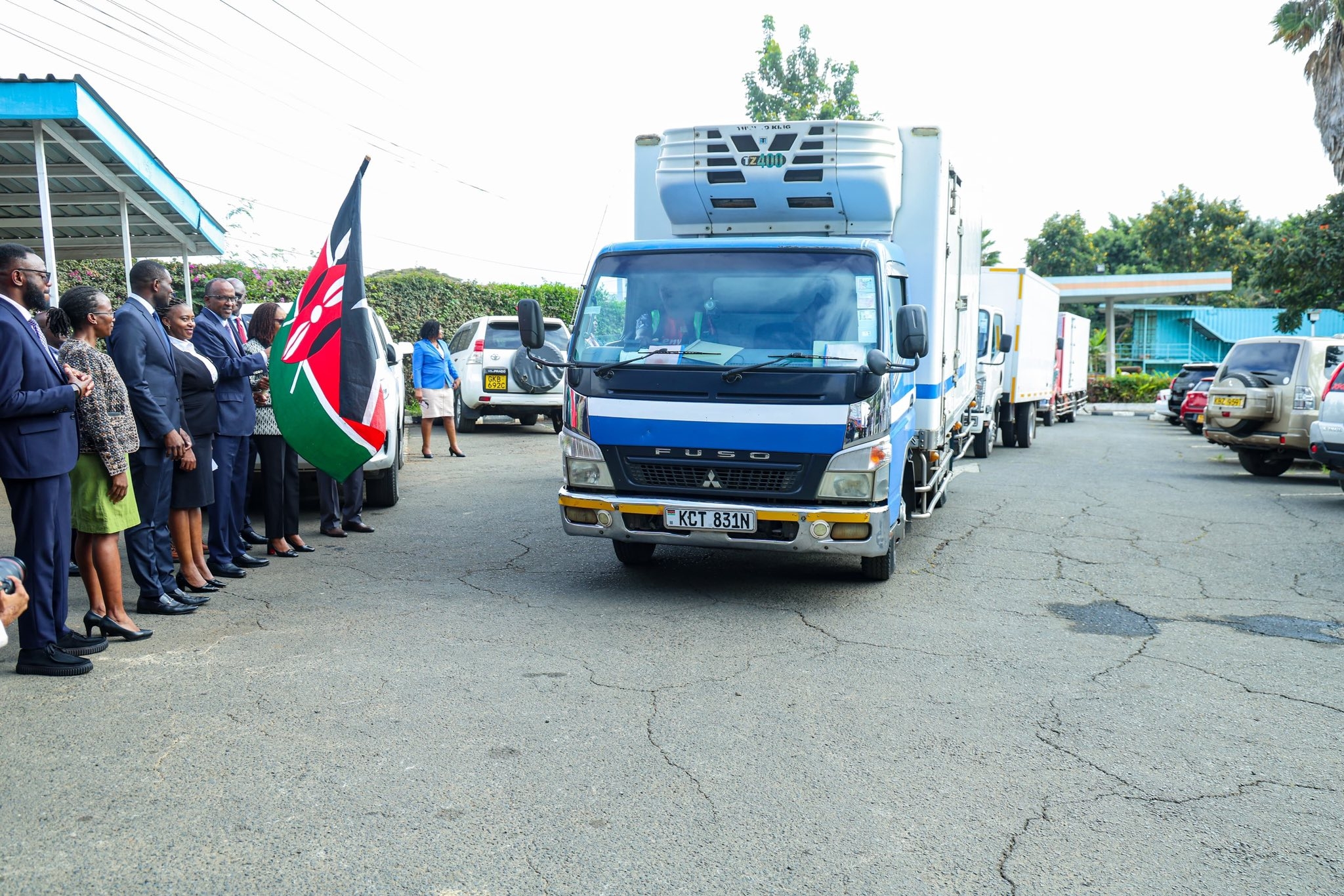 Duale flags off 3 million doses of BCG vaccines to counties