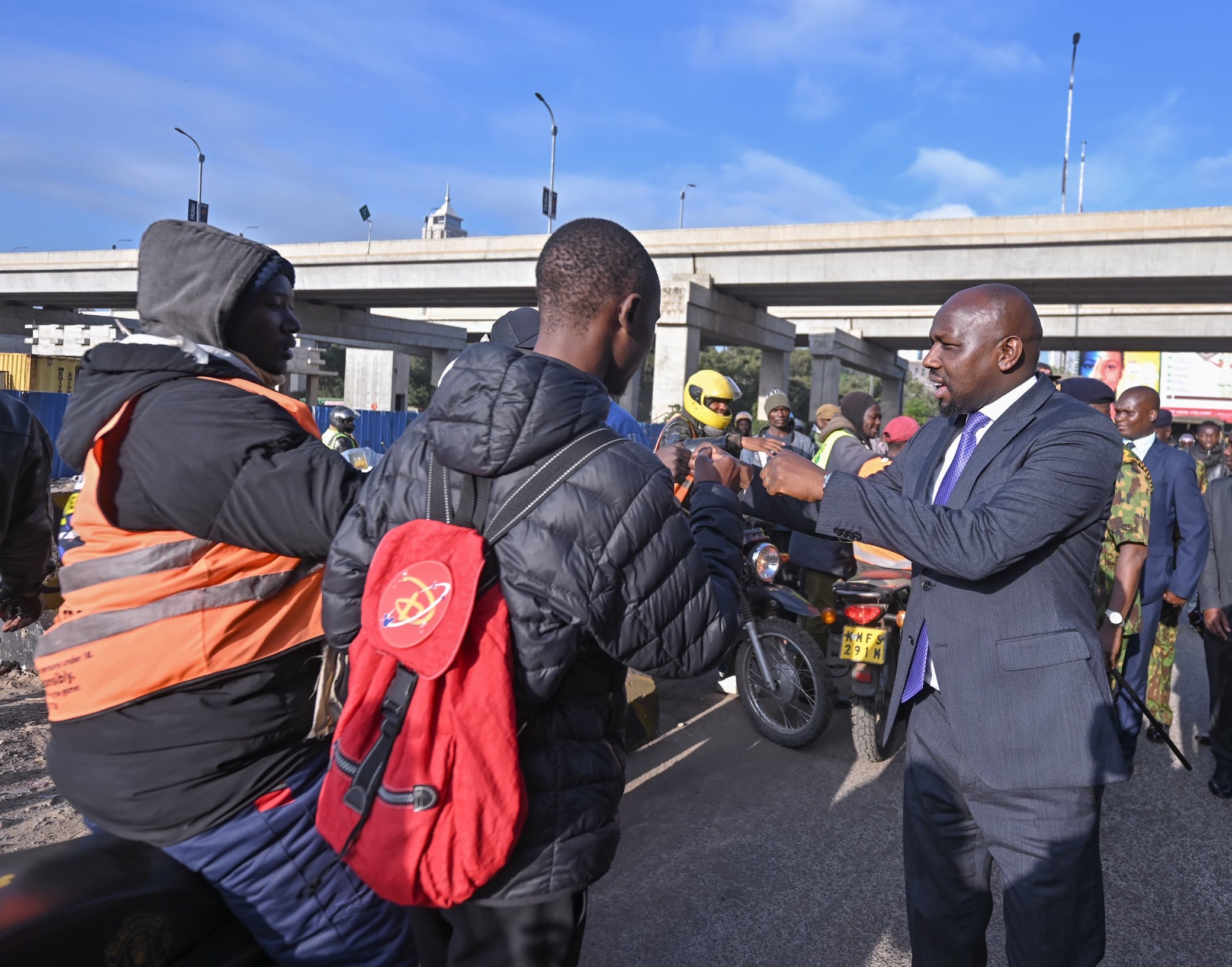 Thank you for job well done, Murkomen to cops
