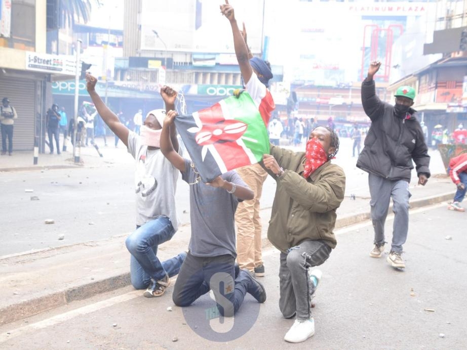 Gachagua condemns demo chaos, calls it national shame