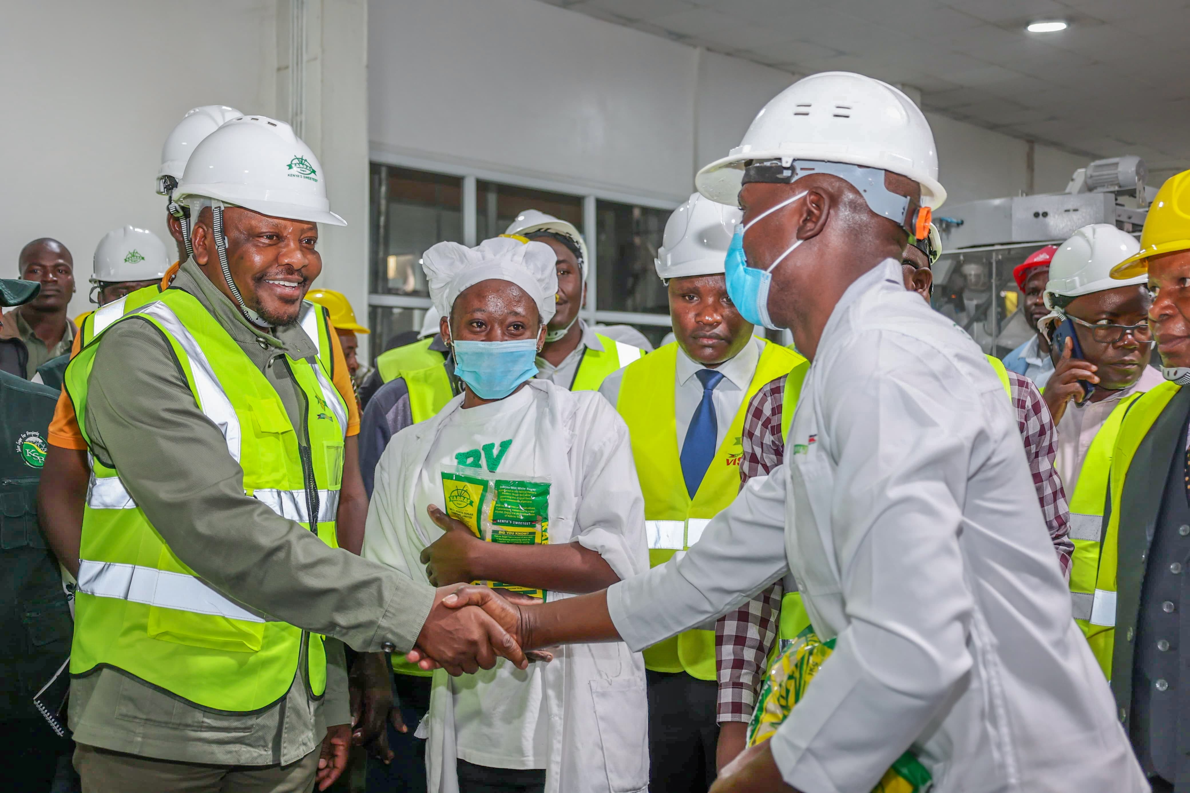 CS Kagwe tours West Kenya Sugar, unveils sugar sector support plan