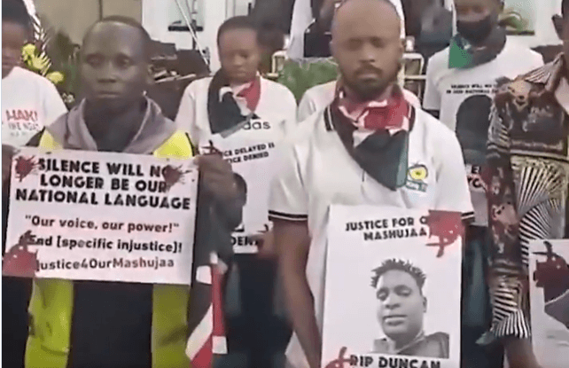 Gen Zs hold prayers in Mombasa ahead of protests