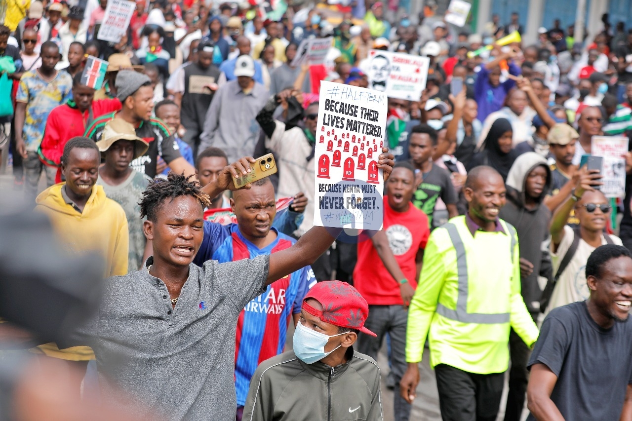 [PHOTOS] Scenes in Mombasa as protests continue