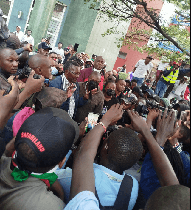 Maraga joins Gen Z protesters in Nairobi demos
