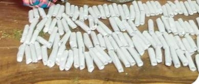 Police arrest woman, recover 154 rolls of bhang