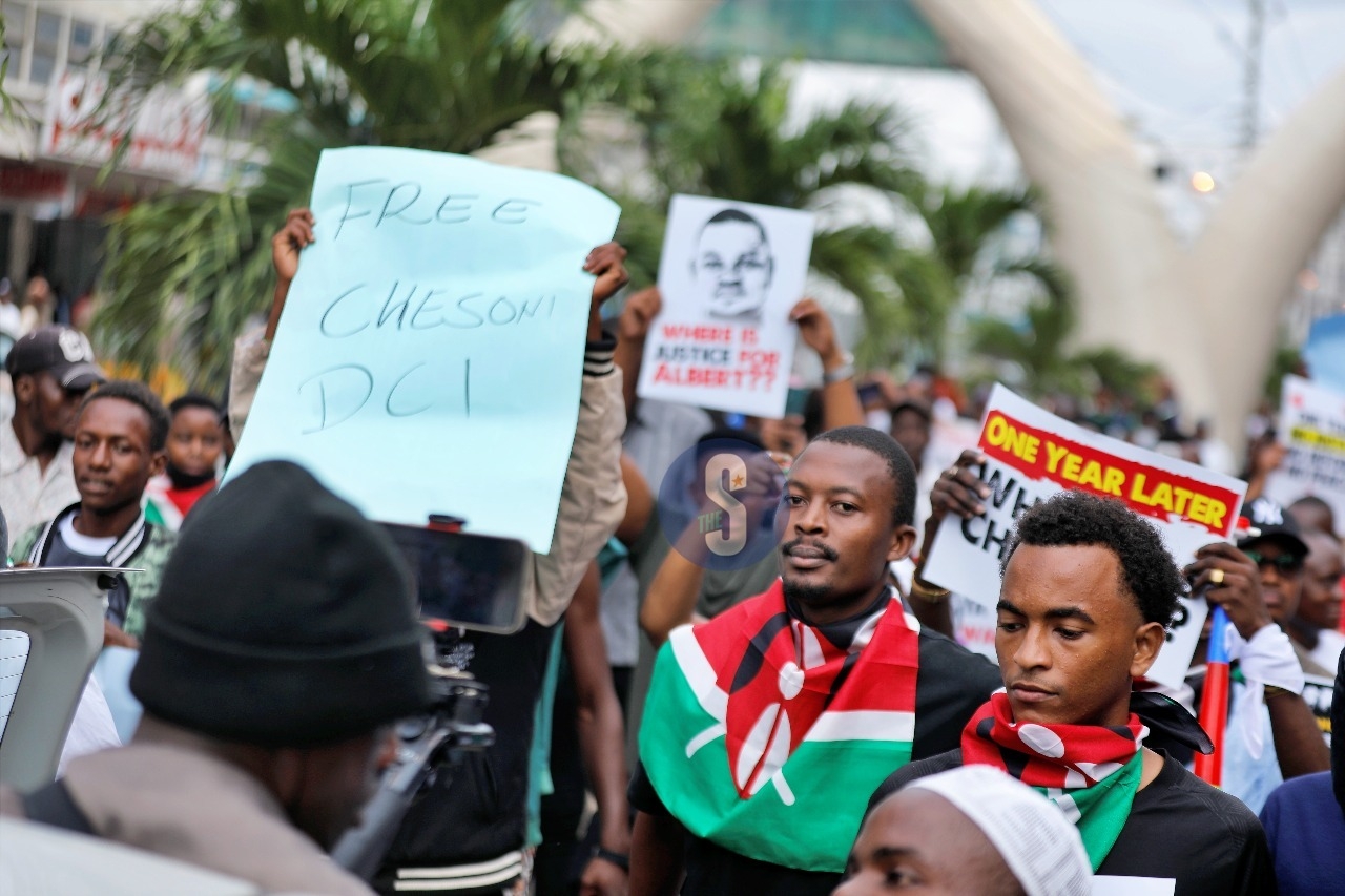 Counties where protests are happening