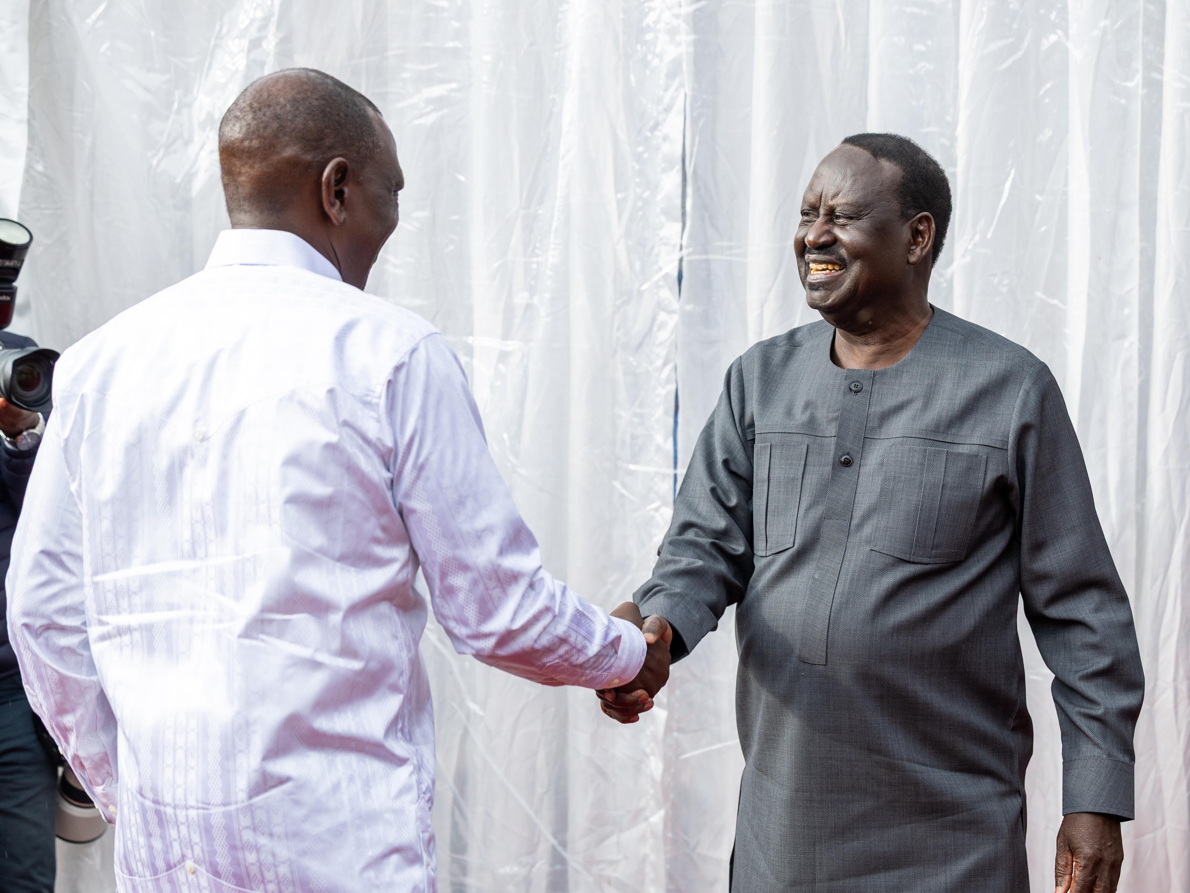 Ruto hails Raila’s 'apt' wisdom' at Executive retreat