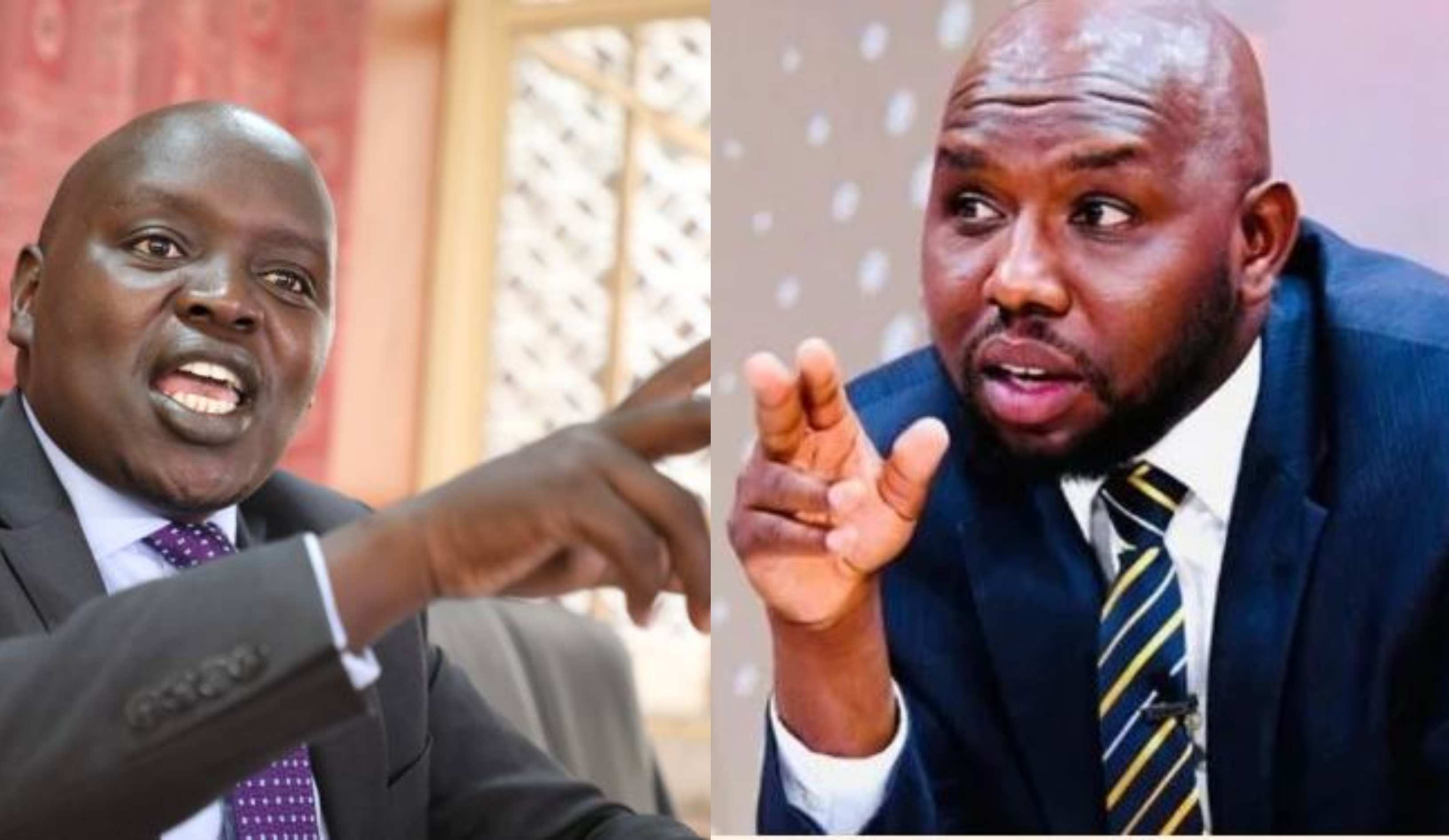You never taught me! Cherargei hits back at Murkomen