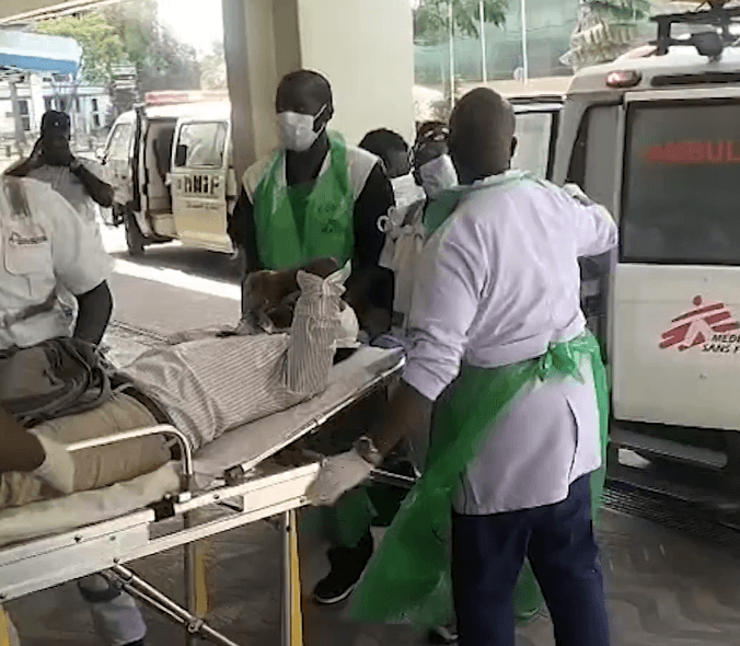 Protesters allegedly shot by police rushed to KNH
